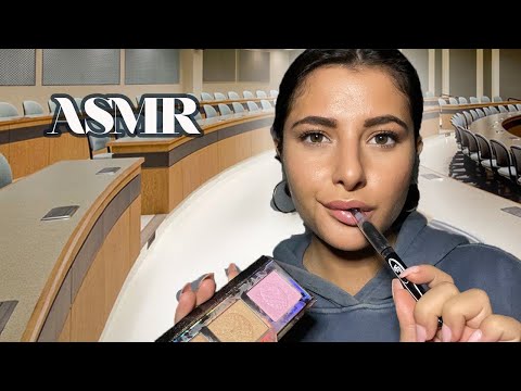 ASMR Doing Your Makeup In Class