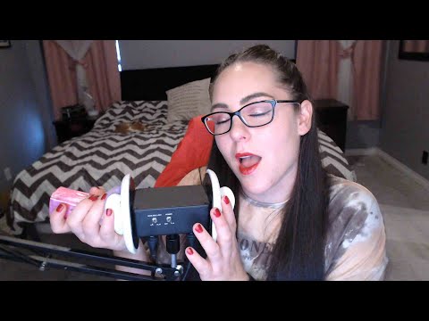 Ear Brushing & Massage! Feels so good ! *Live Tingles*