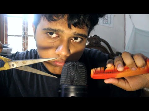 ASMR , Professional Haircut (Fast)