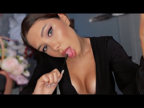 ASMR SPIT PAINTING YOU|