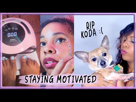 SAYING GOODBYE TO KODA :( | Maintenance, Toenails, DIY Lashes, My Dog Passed Away :(