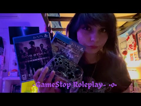 ☆Asmr~ GameStop Roleplay☆ 🎮˚𖦹⋆°👾