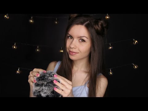 ASMR - Fluffy Mic Brain Massage & Affirming Whispers