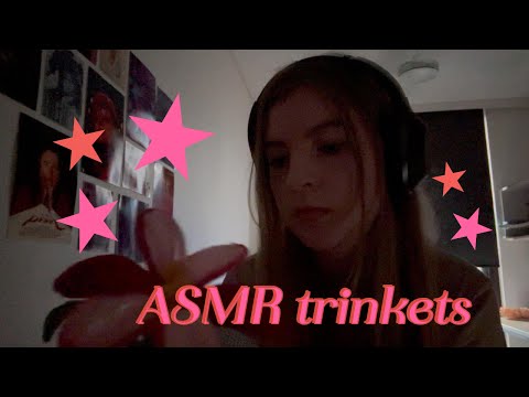 showing YOU my trinkets! (asmr | dark screen)