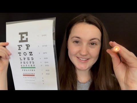 ASMR | Fast Eye Test & Examination Roleplay 👀