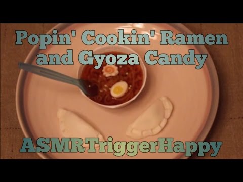 Popin' Cookin' Ramen and Gyoza Candy Kit (ASMR) (Binaural)