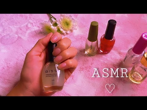 Arreglando mis uñitas 💓💅🏻 | Susurros relajantes | Andrea ASMR 🦋