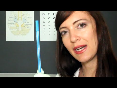 GERMAN Cranial Nerve Exam ASMR (deutsch)