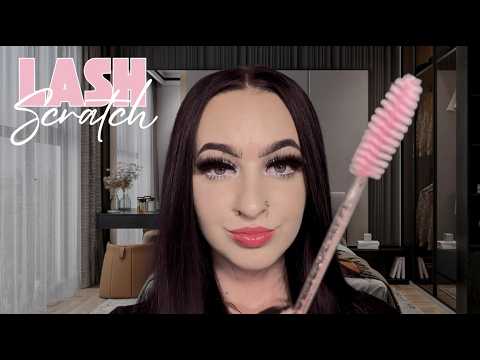[ASMR] Scratching & Brushing Your Eyelashes | Bristle Sounds | Soft Spoken
