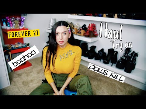 Clothing Haul + Try on *ASMR