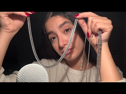 ASMR | showing you my  jewelry collection