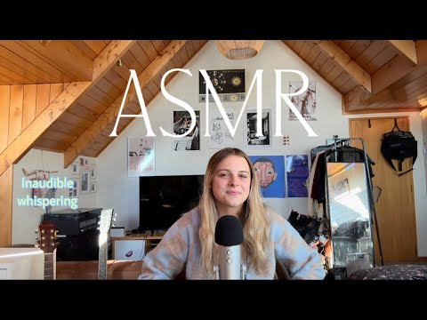 Clicky Inaudible Whisper Ramble // ASMR
