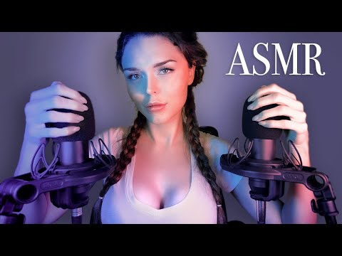 ASMR | Ear to Ear Gentle Mic Scratching