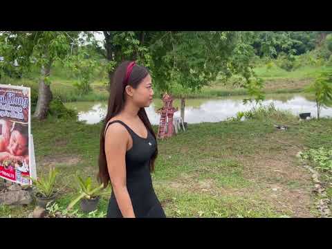 [ASMR] Relaxing Oil Massage in a Thai Roadside Hut, Surrounded by Nature!!