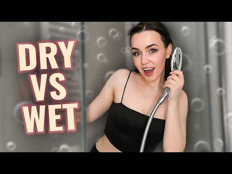[4K USA] NEW TRANSPARENT DRY VS WET CLOTHES | GET READY WITH ME | Cozy Shower