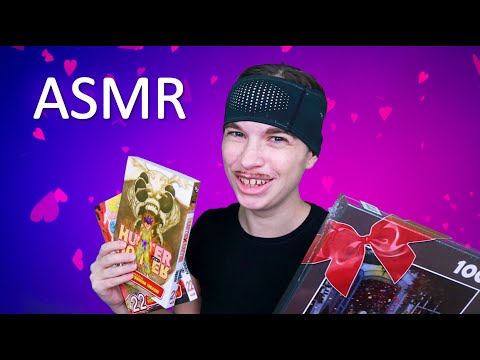 SIMON ASMR IN LOVE... de ses cadeaux de Noël ? Fast tapping