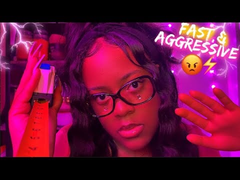 ASMR Fast & Aggressive Experiments on YOU 🔬⚡(Tingle Overload)