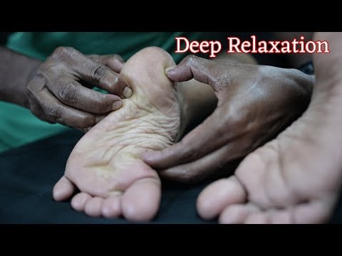 Deep Tissue Foot Reflexology ASMR: Unwind & De-Stress | Experience Pure Bliss: Foot Reflexology ASMR