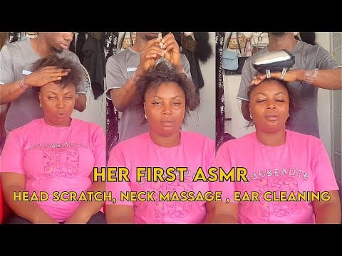 ASMR AGGRESSIVE HEAD SCALP SCRATCH MASSAGE | EAR CLEANING  WITH DIFFERENT TOOLS 4 RELAXATION SLEEP