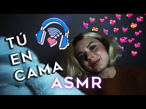 🎧🛌🏾 ASMR te acomodo EN LA CAMA - Cajafresca