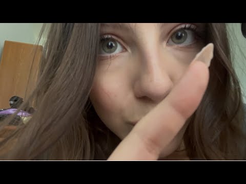 ASMR Shushing You🤫 (shh sound, hand movements)