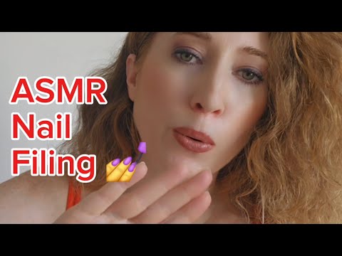 70. ASMR Nail Filing Sounds 💅🔊