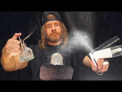 [ASMR] Cascading Sprays Directly in Your Ears for SLEEP