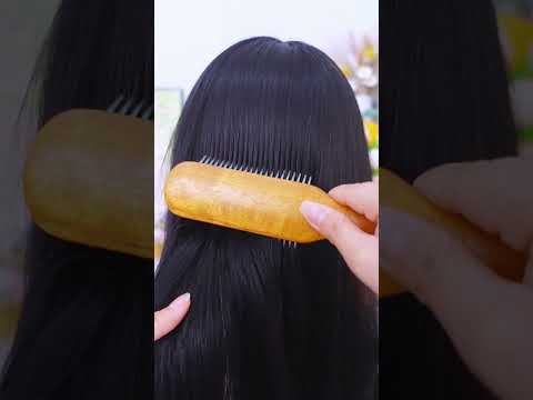 hair asmr to sleep and attention