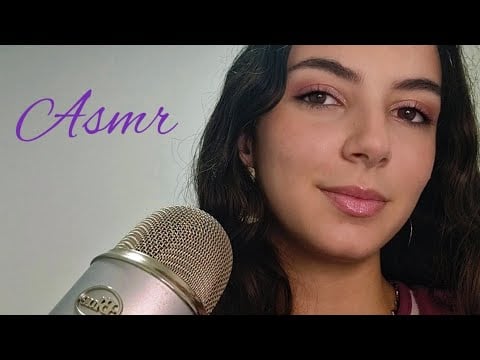 ASMR ME MAQUIANDO E CONVERSANDO COM VOCÊ! 💗
