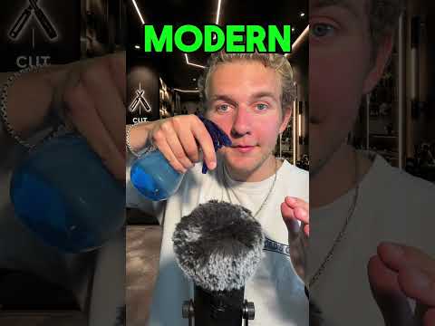 Asmr old vs modern haircut