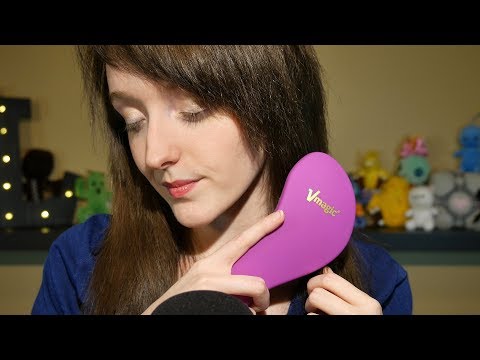 ASMR Relaxing Hair Brushing & Playing - VMagic Brush Detangling Your Tingles