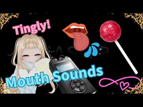 Roblox ASMR - Slurpy and Tingly Lollipop Eating With Mouth Sounds