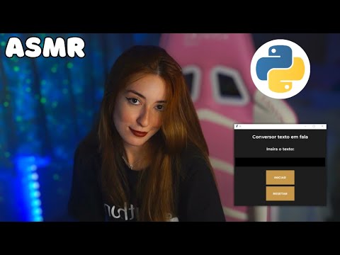 ASMR Codando | Como gerar fala a partir de texto em Python