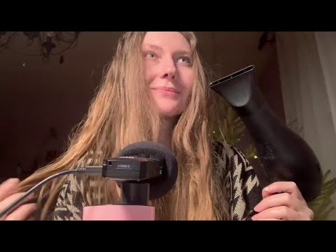 Talking+Brushing +White Noise Too ASMR