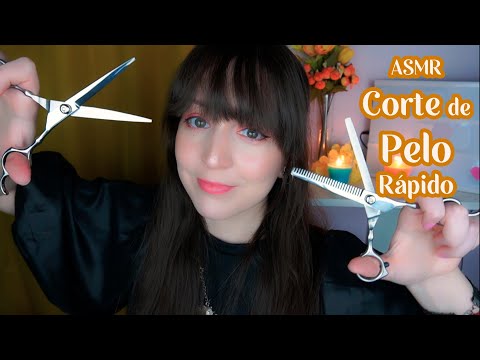 ⭐ASMR [Sub] Corte de Pelo Rápido Para Dormir en 5 Minutos 🌃 (Soft Spoken)