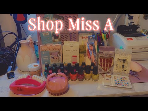 ASMR| Shop Miss A Haul- $1 products| lots of tapping, crinkles & whispering 😴