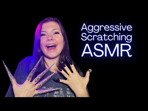 ASMR Fast and Aggressive Scratching With Different Claws and Gloves
