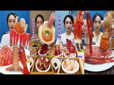🍤🦞🔥Fastest Seafood Boil Mukbang ASMR | 초고속해산물찜먹방ASMR | Fastest Seafood Boil Mukbang ASMR