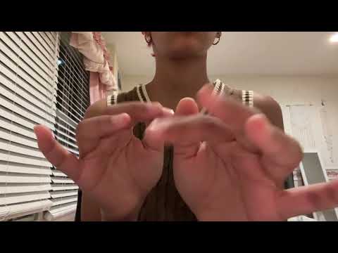 asmr hand sounds pt 88 💙🩷💜