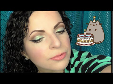 GRWM Birthday Edition Teal Brown Cut Crease