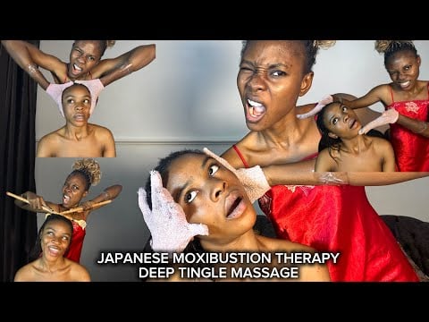 ASMR Deep Sleep Therapy Chest, Tingling Neck &Japanese Shoulder Massage Intense Head Scratching