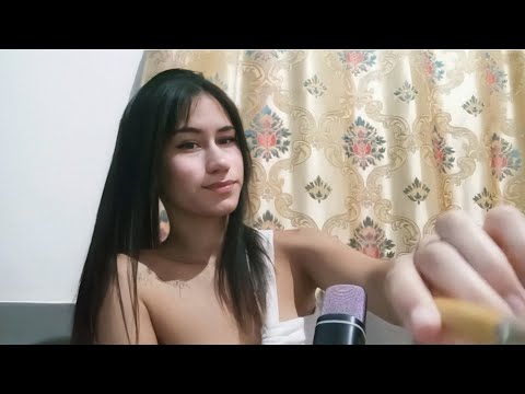 ASMR| MÃOS NA TELA E PINCEL 🖌️👐🏻