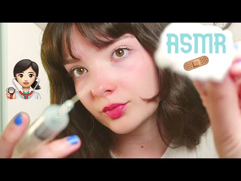 💛ASMR | TE PONGO 2n dosis VACUNA ANTI-INSOMNIO (roleplay doctora)💛