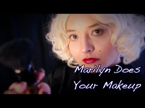 Marilyn Does Your Makeup [ASMR] Role Play 💄