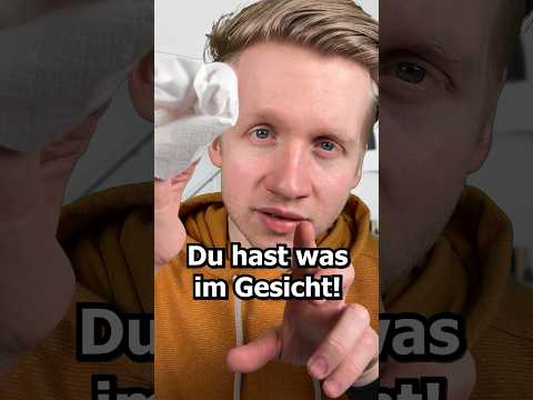 Du hast was im Gesicht! #asmr #relax #asmrsounds