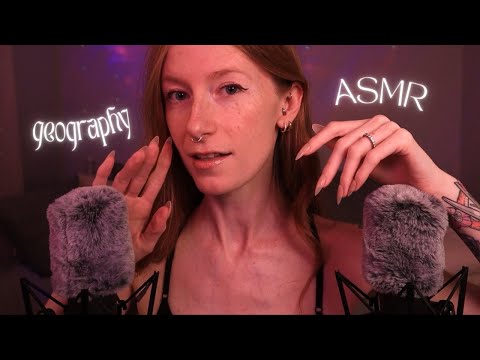 ASMR | Whispering random facts about geography 🌍 (Slow & sleepy)