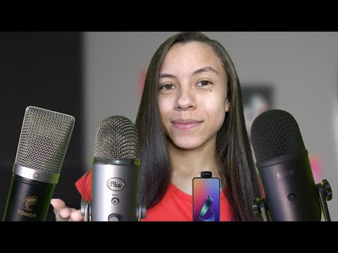 ASMR QUAL MICROFONE É O SEU FAVORITO *Arrepio Garantido