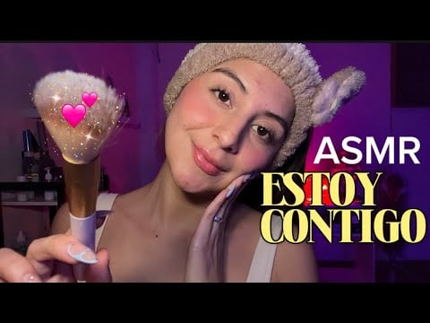ASMR tu amiga TE AYUDA después de un día horrible 💕