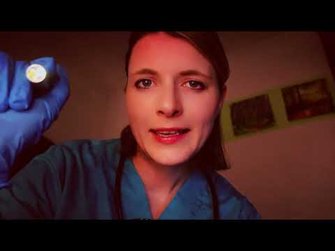 ASMR deutsch Arzt Roleplay I Krankenschwester untersucht dich (POV) I ...