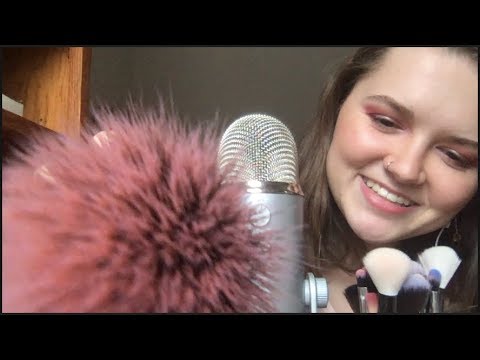 ASMR~ Mic and Camera Brushing 💕